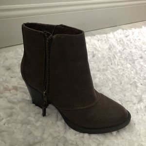 White Mountain Ankle Booties With Heel